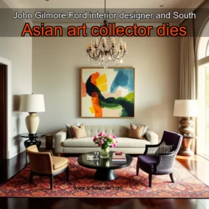 John Gilmore Ford  interior designer and South Asian art collector  dies