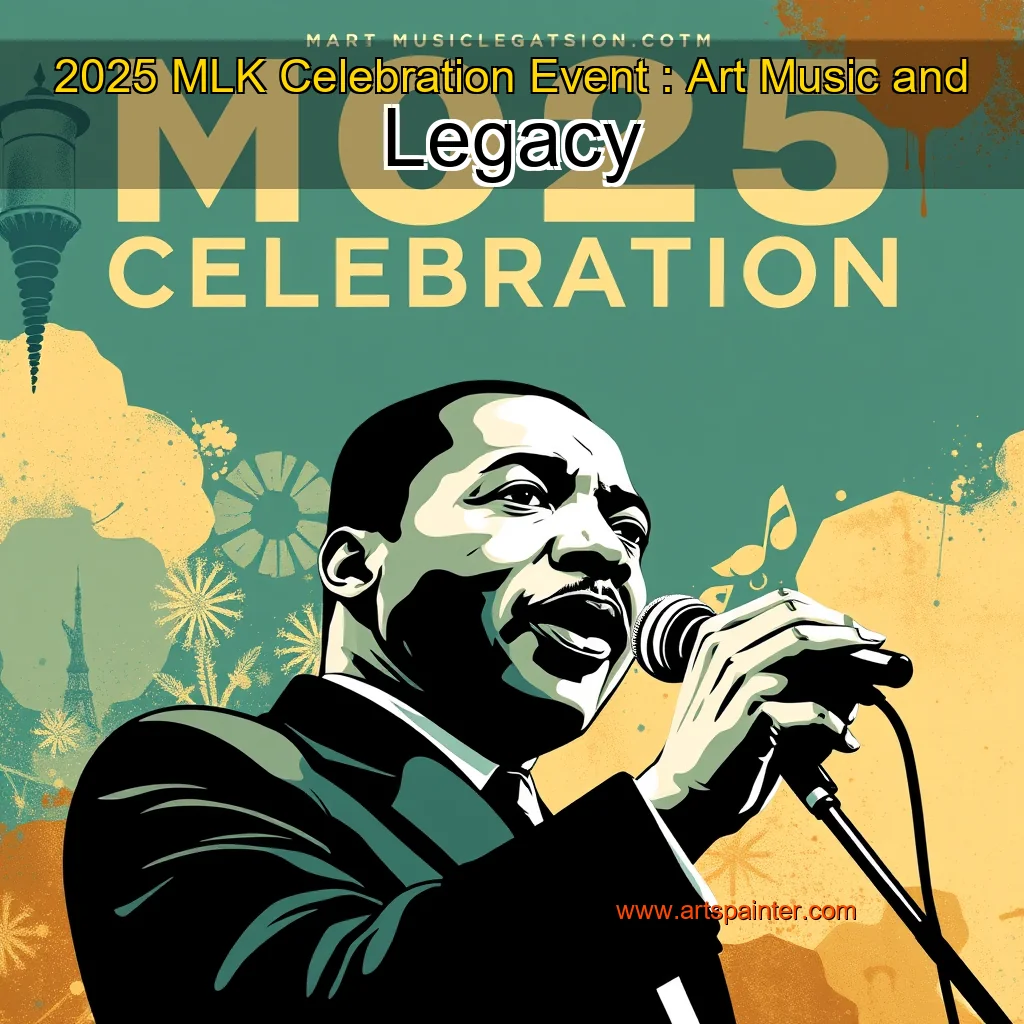 Read more about the article 2025 MLK Celebration Event : Art  Music  and Legacy