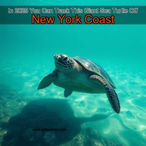 Artistic representation for In 2025 You Can Track This Giant Sea Turtle Off New York Coast