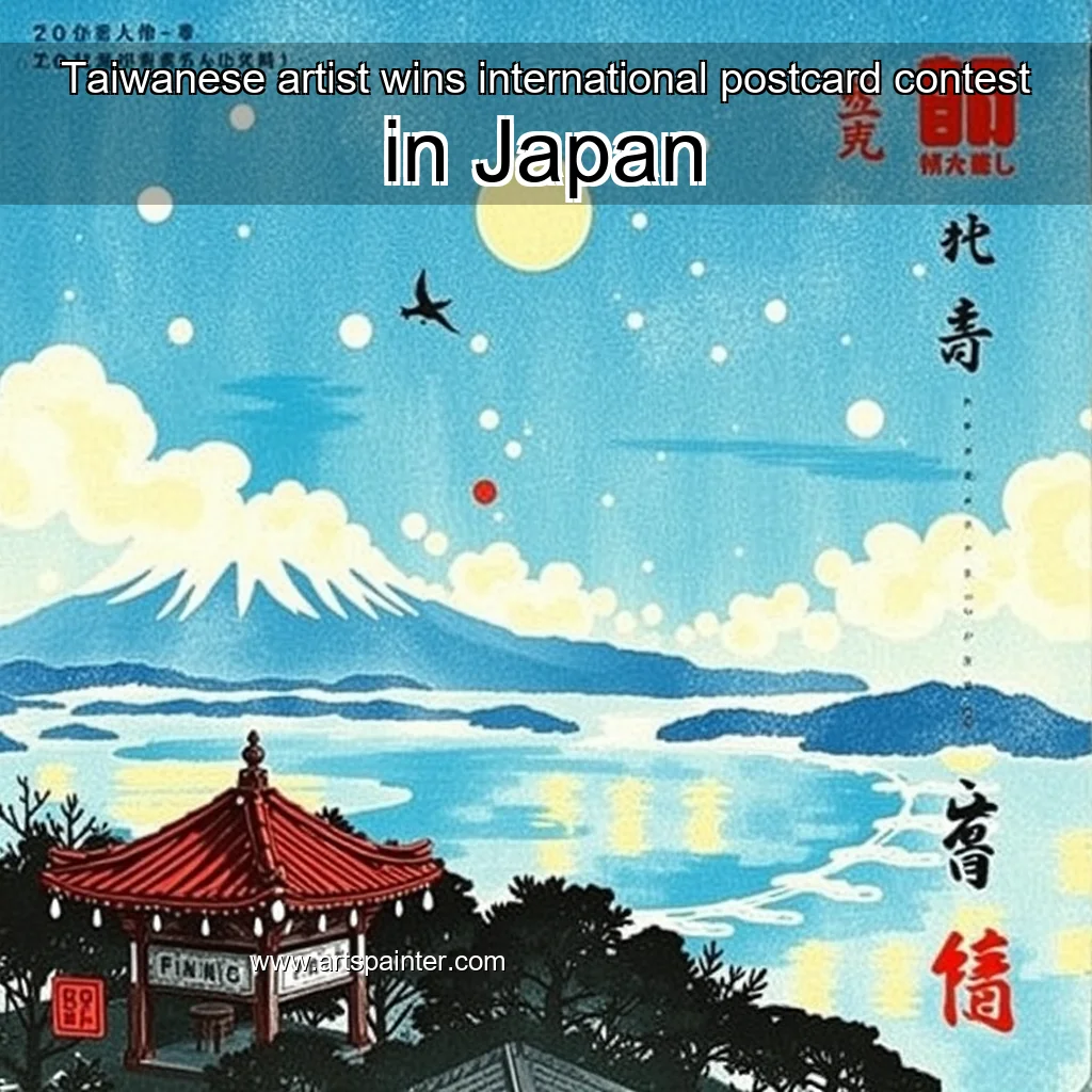Read more about the article Taiwanese artist wins international postcard contest in Japan