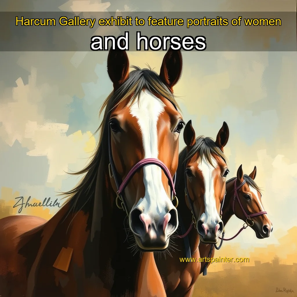 Read more about the article Harcum Gallery exhibit to feature portraits of women and horses