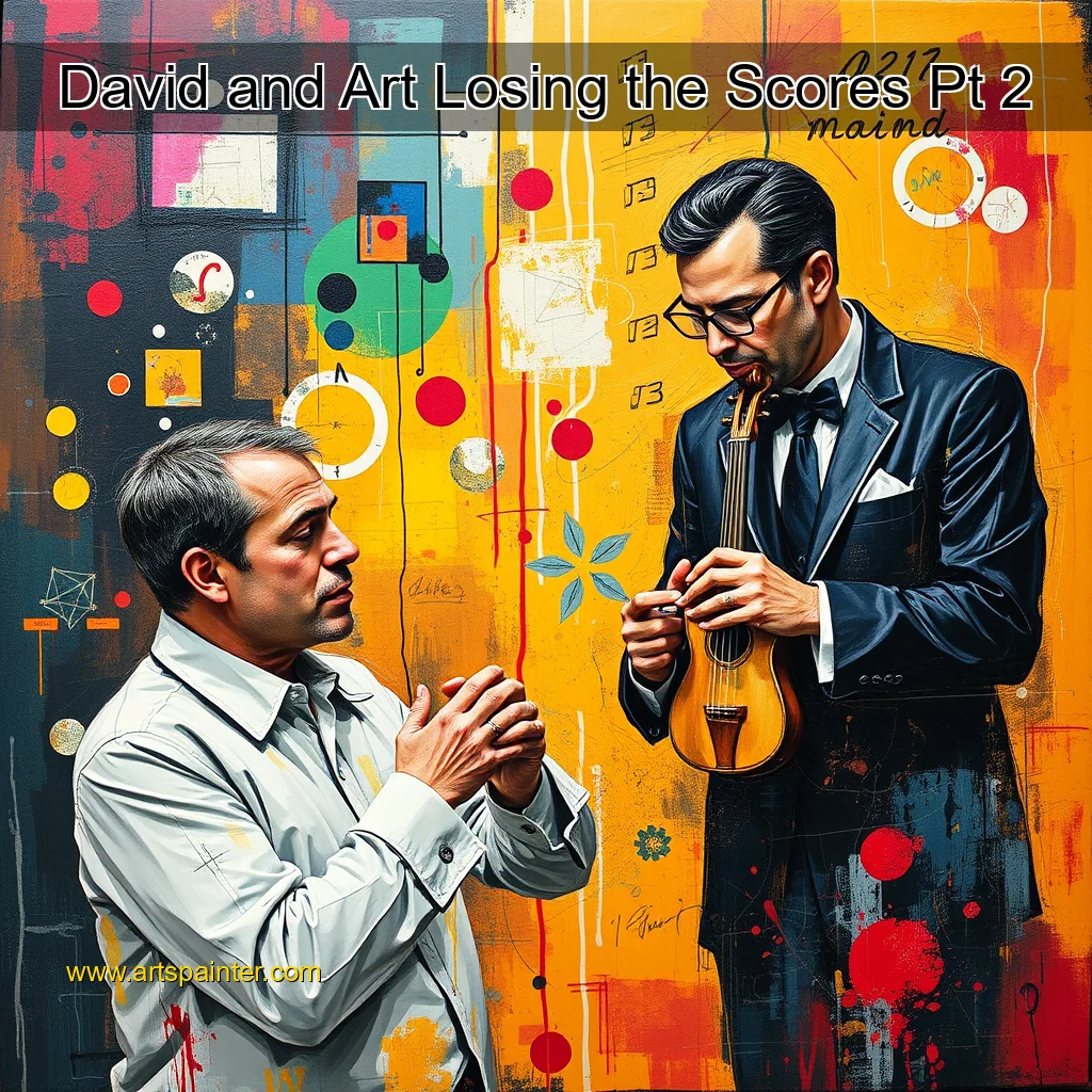 Read more about the article David and Art  Losing the Scores Pt  2