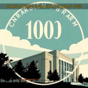 Artistic representation for Cranbrook Public Library marks 100 years in 2025