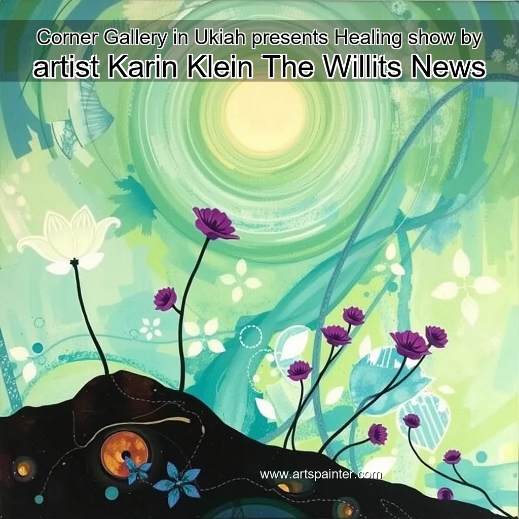 Read more about the article Corner Gallery in Ukiah presents Healing show by artist Karin Klein  The Willits News