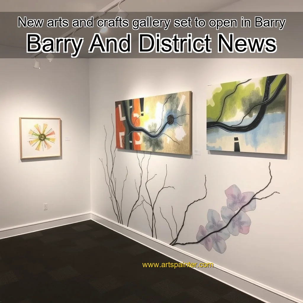 Read more about the article New arts and crafts gallery set to open in Barry  Barry And District News