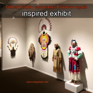 Dittmar Gallery showcases Powwow regalia inspired exhibit 2 Artistic representation for Dittmar Gallery showcases Powwow regalia inspired exhibit
