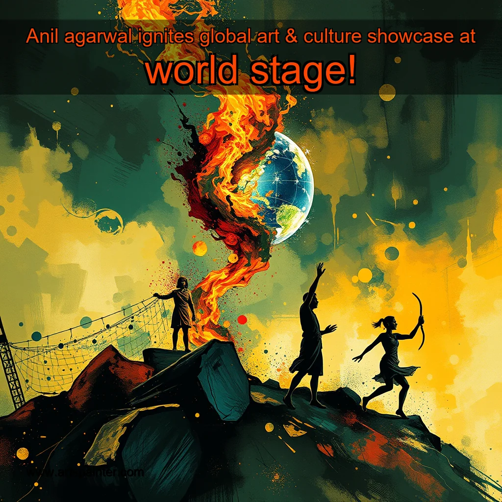 Read more about the article Anil agarwal ignites global art & culture showcase at world stage!