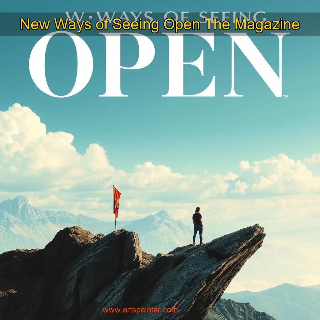 New Ways of Seeing  Open The Magazine