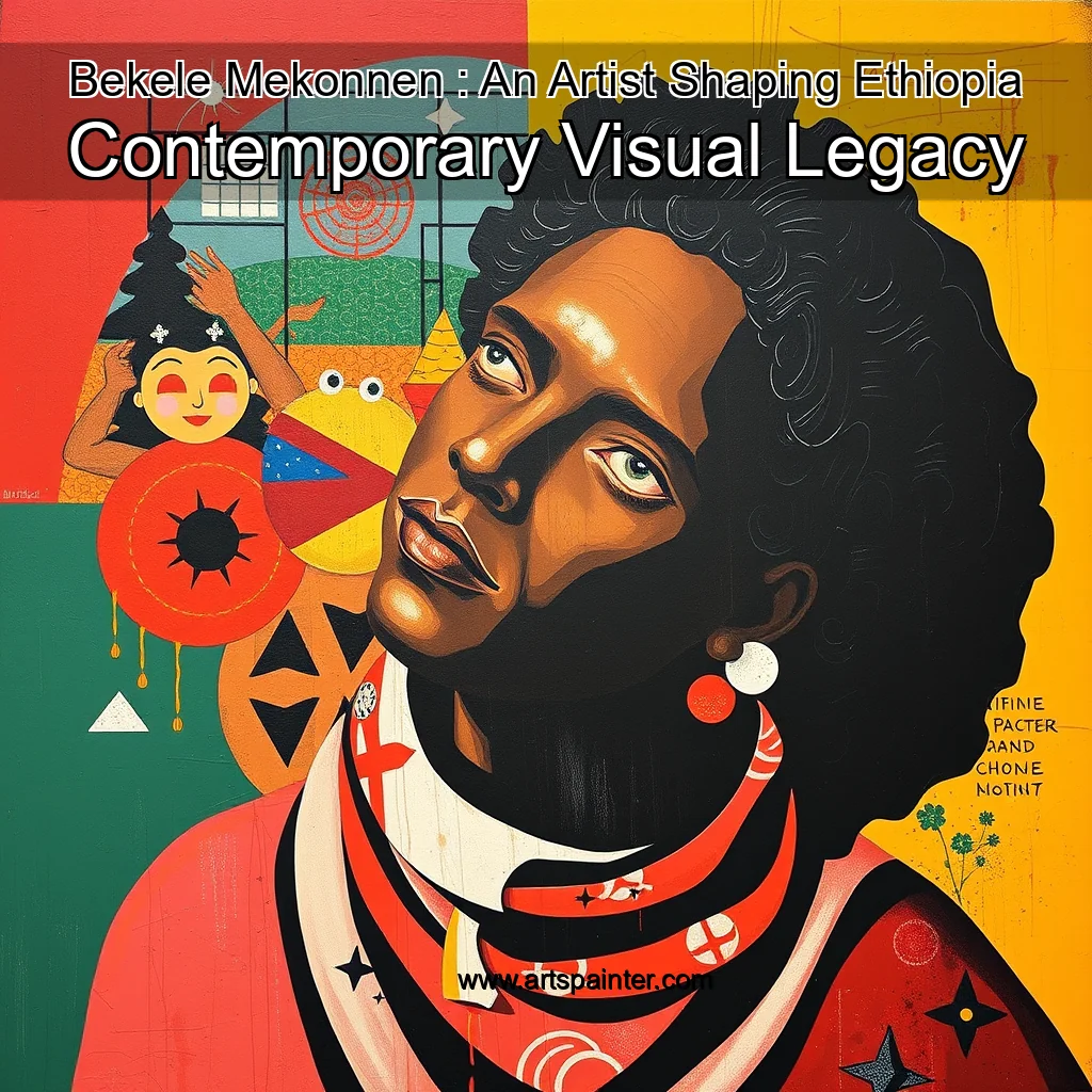 Read more about the article Bekele Mekonnen : An Artist Shaping Ethiopia Contemporary Visual Legacy