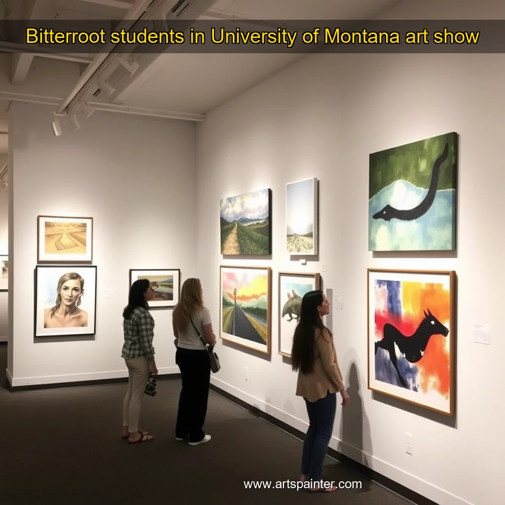 Read more about the article Bitterroot students in University of Montana art show
