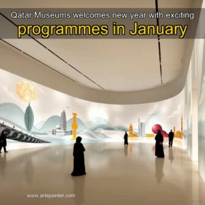 Qatar Museums welcomes new year with exciting programmes in January 2 Artistic representation for Qatar Museums welcomes new year with exciting programmes in January