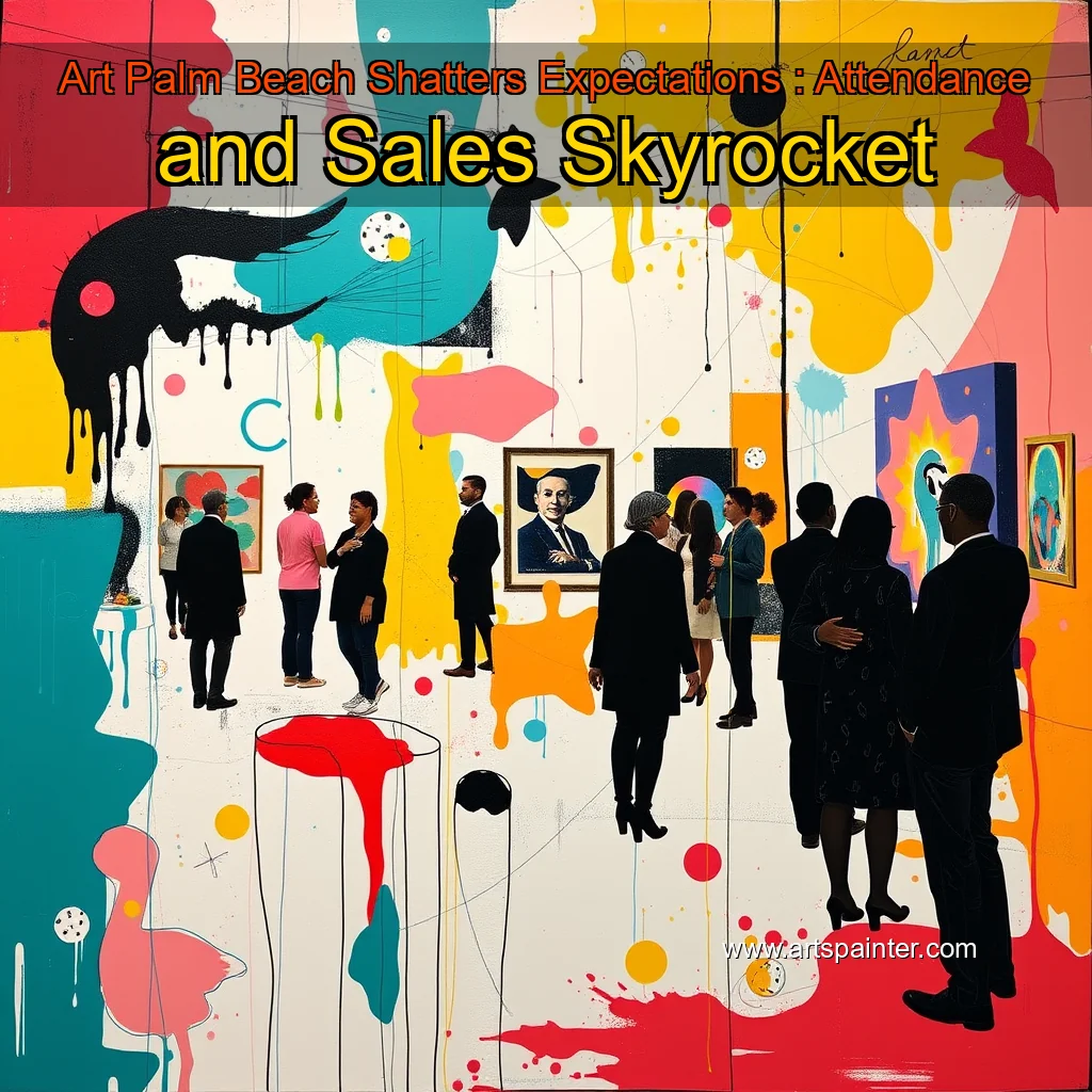 Read more about the article Art Palm Beach Shatters Expectations : Attendance and Sales Skyrocket