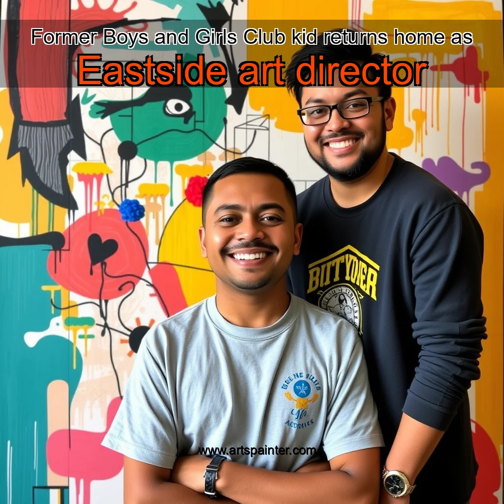 Read more about the article Former Boys and Girls Club kid returns home as Eastside art director