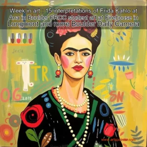 Week in art : 15 interpretations of Frida Kahlo at Ana in Boulder FRCC student art at Firehouse in Longmont and more Boulder Daily Camera 2 Artistic representation for Week in art : 15 interpretations of Frida Kahlo at Ana in Boulder FRCC student art at Firehouse in Longmont and more Boulder Daily Camera