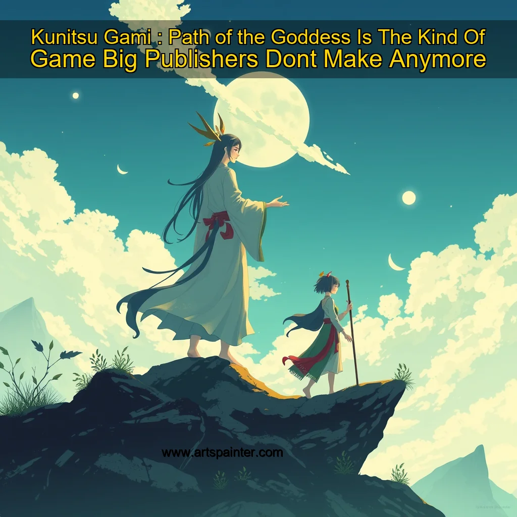 Read more about the article Kunitsu  Gami : Path of the Goddess Is The Kind Of Game Big Publishers Dont Make Anymore