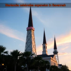 Artistic representation for Starlandia celebrates expansion in Savannah