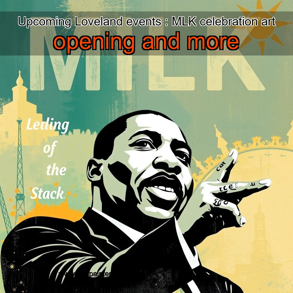 Read more about the article Upcoming Loveland events : MLK celebration  art opening and more