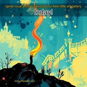 Ignite local artistry: launch your free little art gallery today! 2 Artistic representation for Ignite local artistry: launch your free little art gallery today!