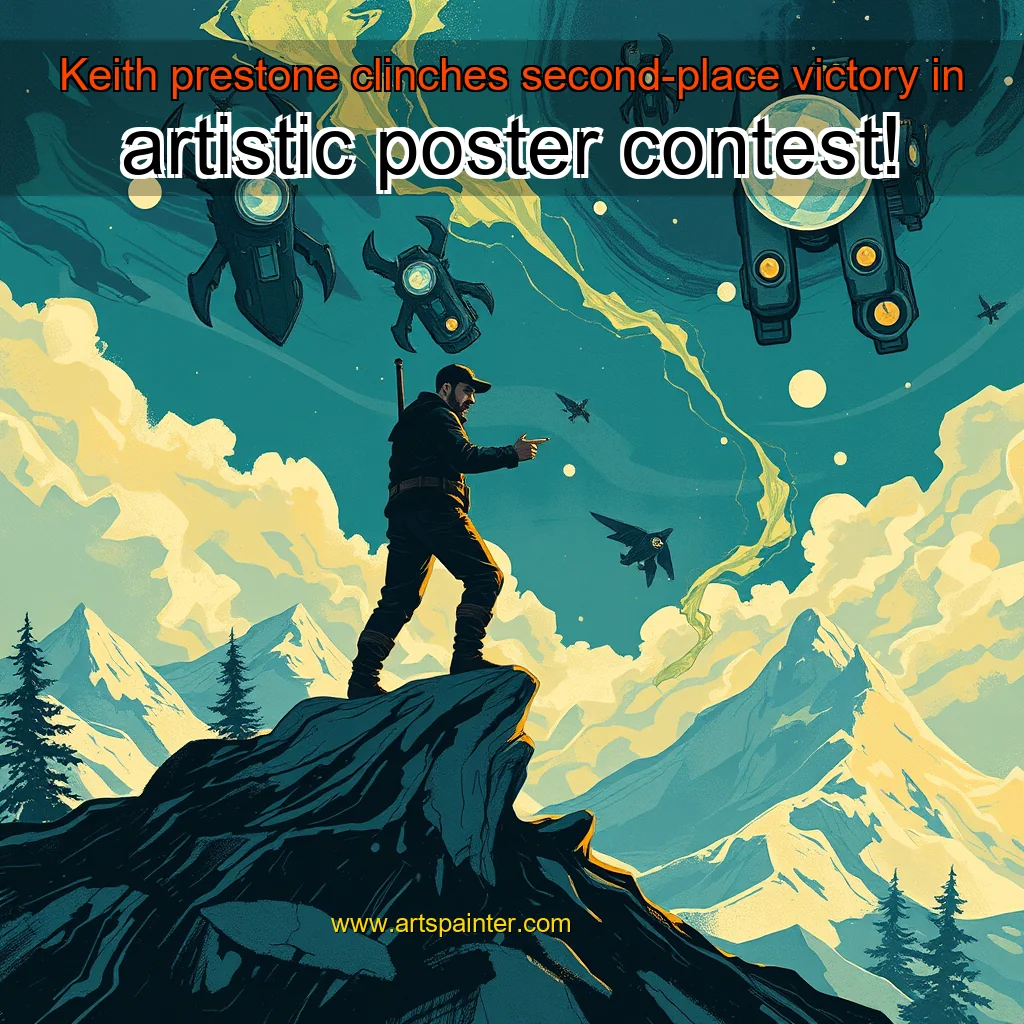 Read more about the article Keith prestone clinches second-place victory in artistic poster contest!
