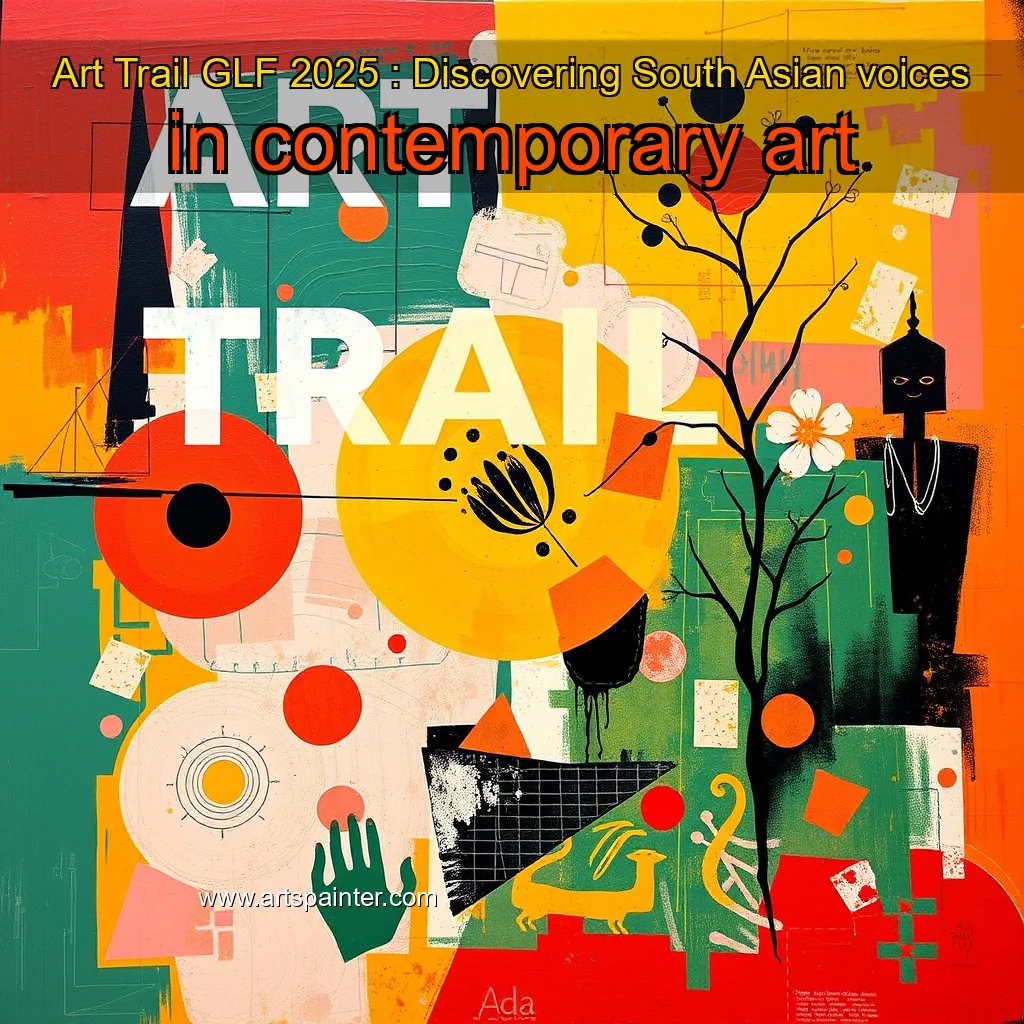 Read more about the article Art Trail GLF 2025 : Discovering South Asian voices in contemporary art