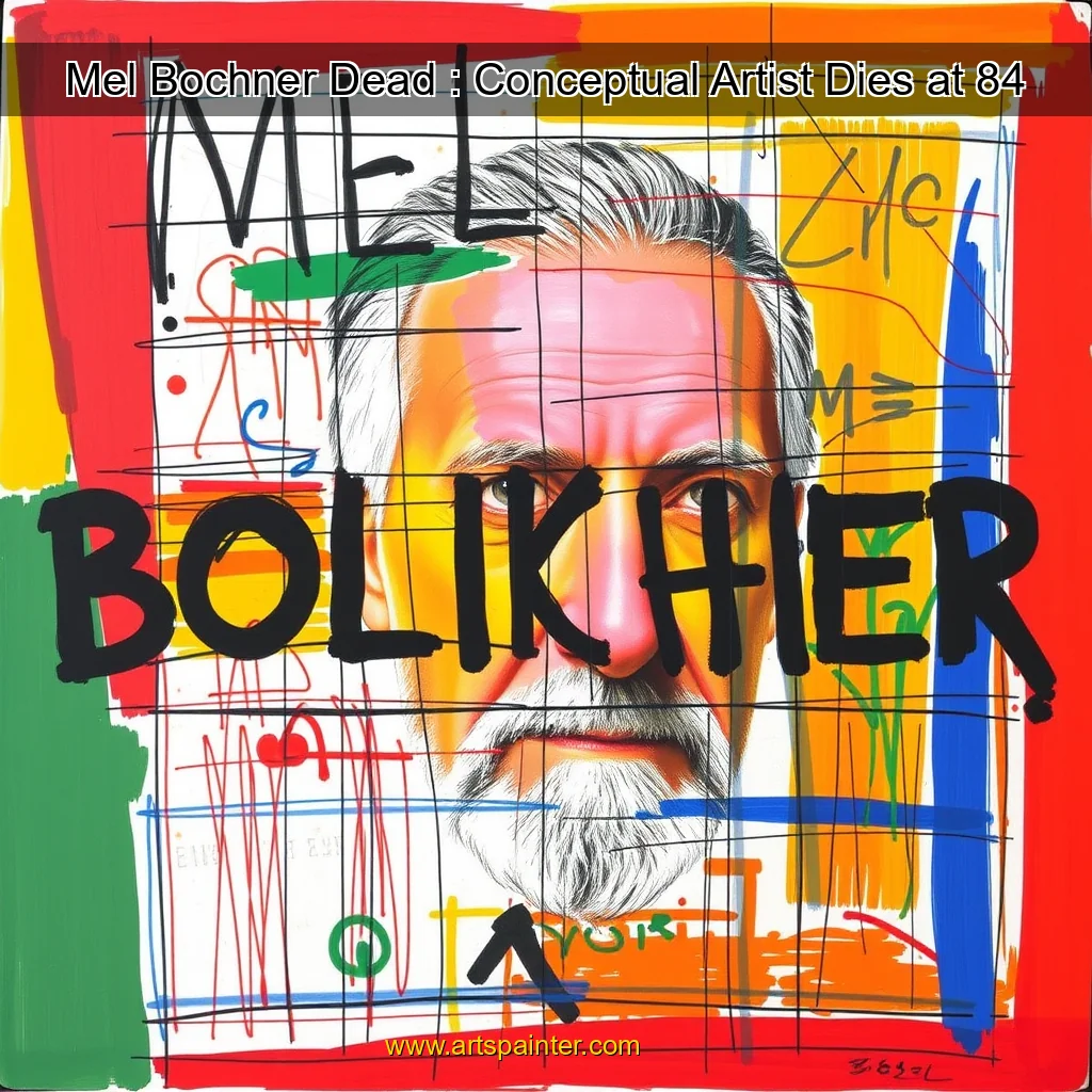 Read more about the article Mel Bochner Dead : Conceptual Artist Dies at 84