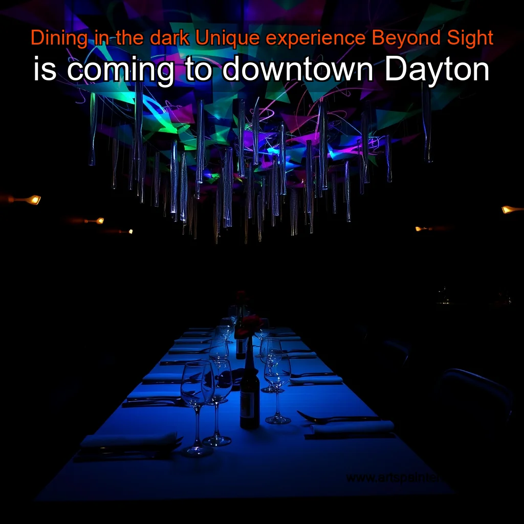 Read more about the article Dining in the dark  Unique experience Beyond Sight is coming to downtown Dayton