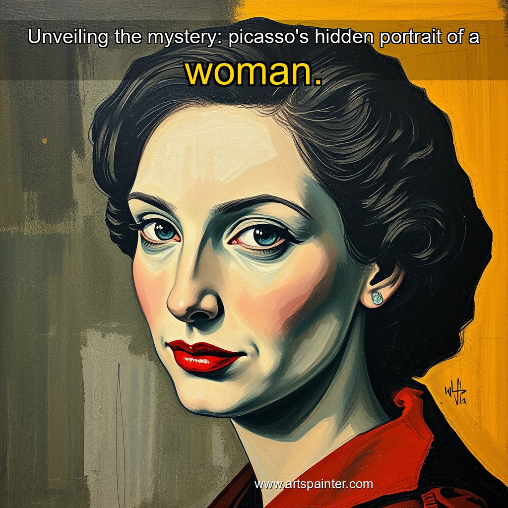 Read more about the article Unveiling the mystery: picasso’s hidden portrait of a woman.