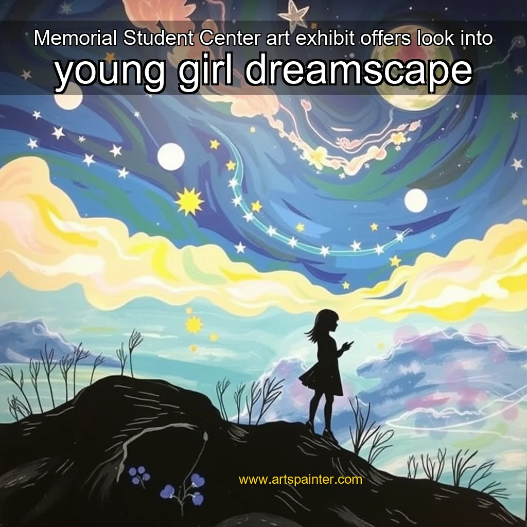 Read more about the article Memorial Student Center art exhibit offers look into young girl dreamscape