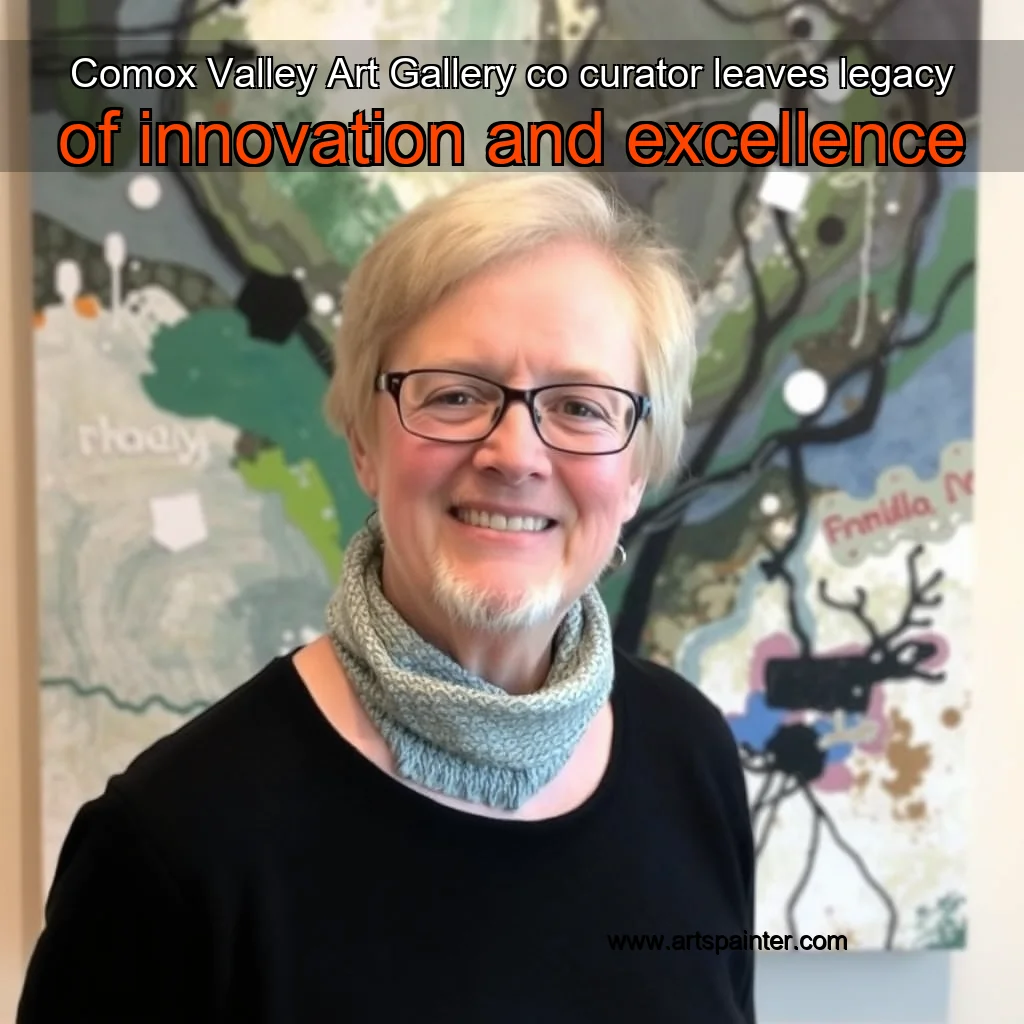 Read more about the article Comox Valley Art Gallery co  curator leaves legacy of innovation and excellence
