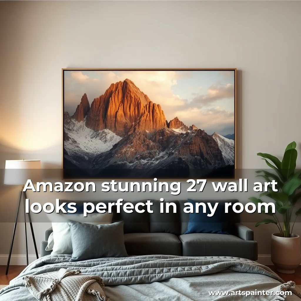 Read more about the article Amazon stunning 27 wall art looks perfect in any room
