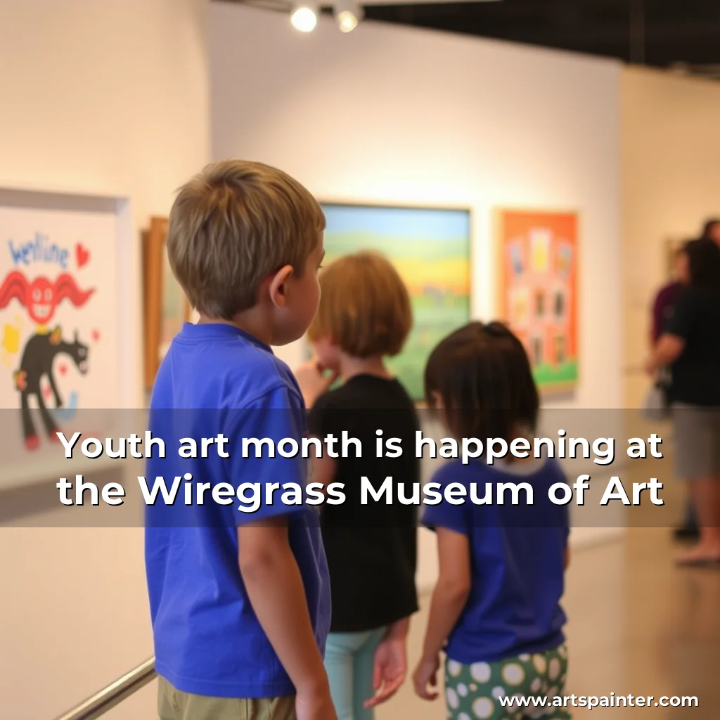 Read more about the article Youth art month is happening at the Wiregrass Museum of Art