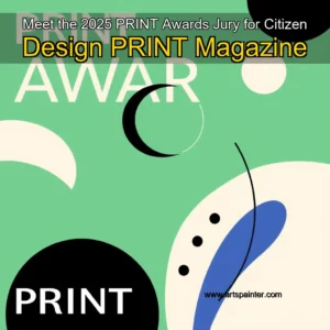 Artistic representation for Meet the 2025 PRINT Awards Jury for Citizen Design PRINT Magazine