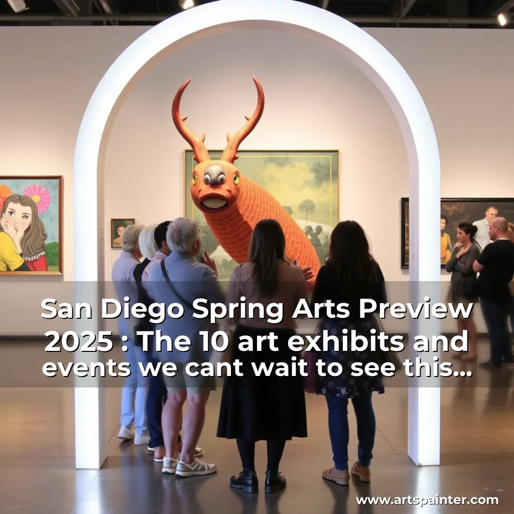 Read more about the article San Diego Spring Arts Preview 2025 : The 10 art exhibits and events we cant wait to see this season