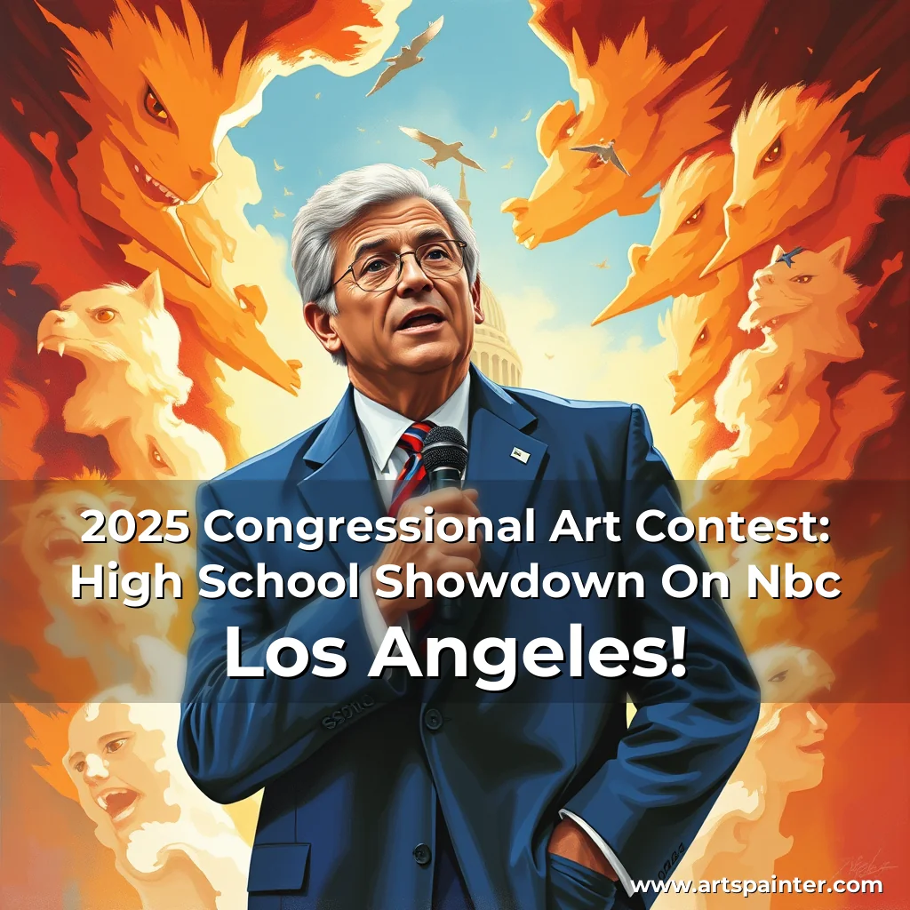 2025 Congressional Art Contest: High School Showdown On Nbc Los Angeles!