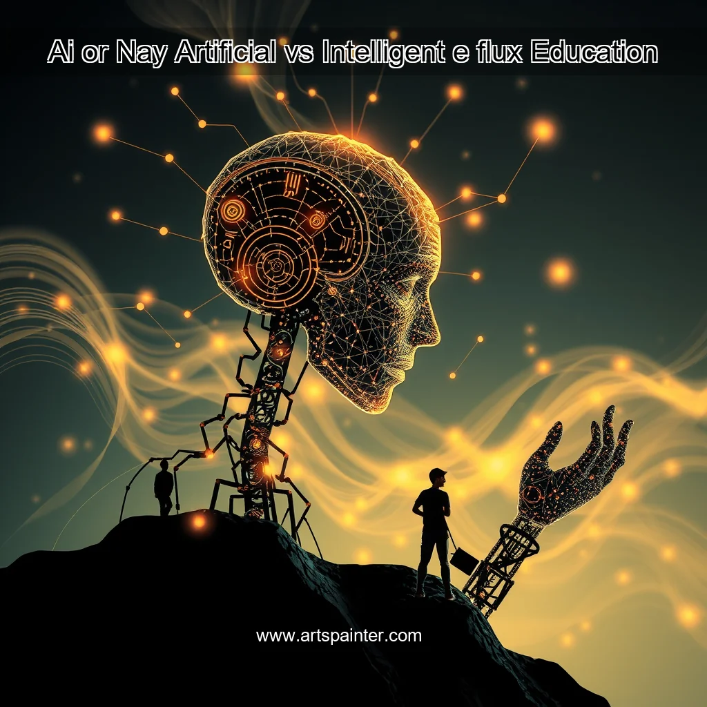 Ai or Nay  Artificial vs  Intelligent  e  flux Education