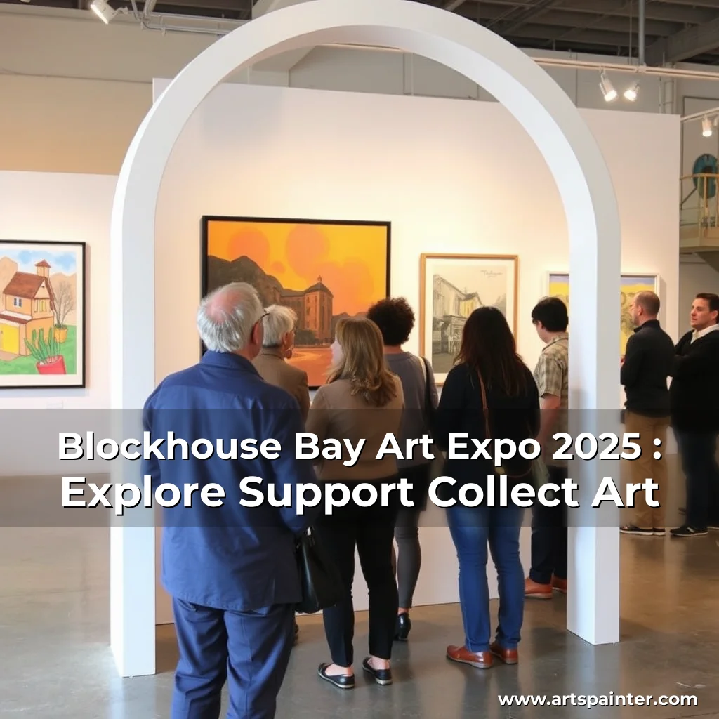 Blockhouse Bay Art Expo 2025 : Explore  Support  Collect Art