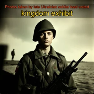 Photos taken by late Ukrainian soldier lead united kingdom exhibit