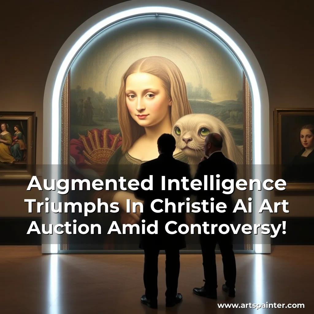 Read more about the article Augmented Intelligence Triumphs In Christie Ai Art Auction Amid Controversy!