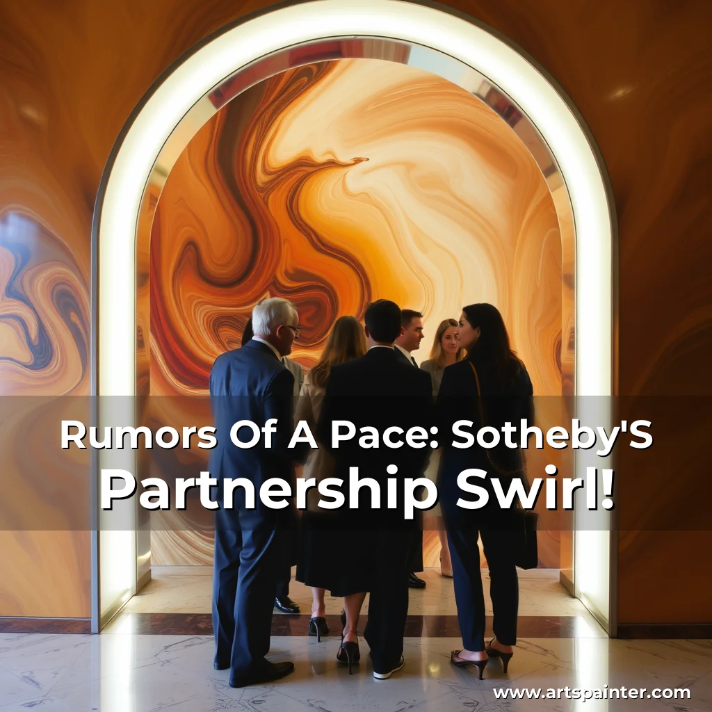 Read more about the article Rumors Of A Pace: Sotheby’S Partnership Swirl!