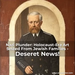 Artistic representation for Nazi Plunder: Holocaust-Era Art Seized From Jewish Families - Deseret News!
