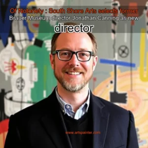 Artistic representation for Of Notoriety : South Shore Arts selects former Brauer Museum director Jonathan Canning as new director