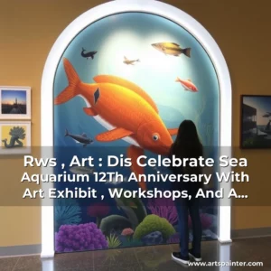 Rws , Art : Dis Celebrate Sea Aquarium 12Th Anniversary With Art Exhibit , Workshops, And A Special Event At The Aquarium, Featuring Local Artists And Interactive Activities For All Ages.! 3 Artistic representation for Rws , Art : Dis Celebrate Sea Aquarium 12Th Anniversary With Art Exhibit , Workshops, And A Special Event At The Aquarium, Featuring Local Artists And Interactive Activities For All Ages.!