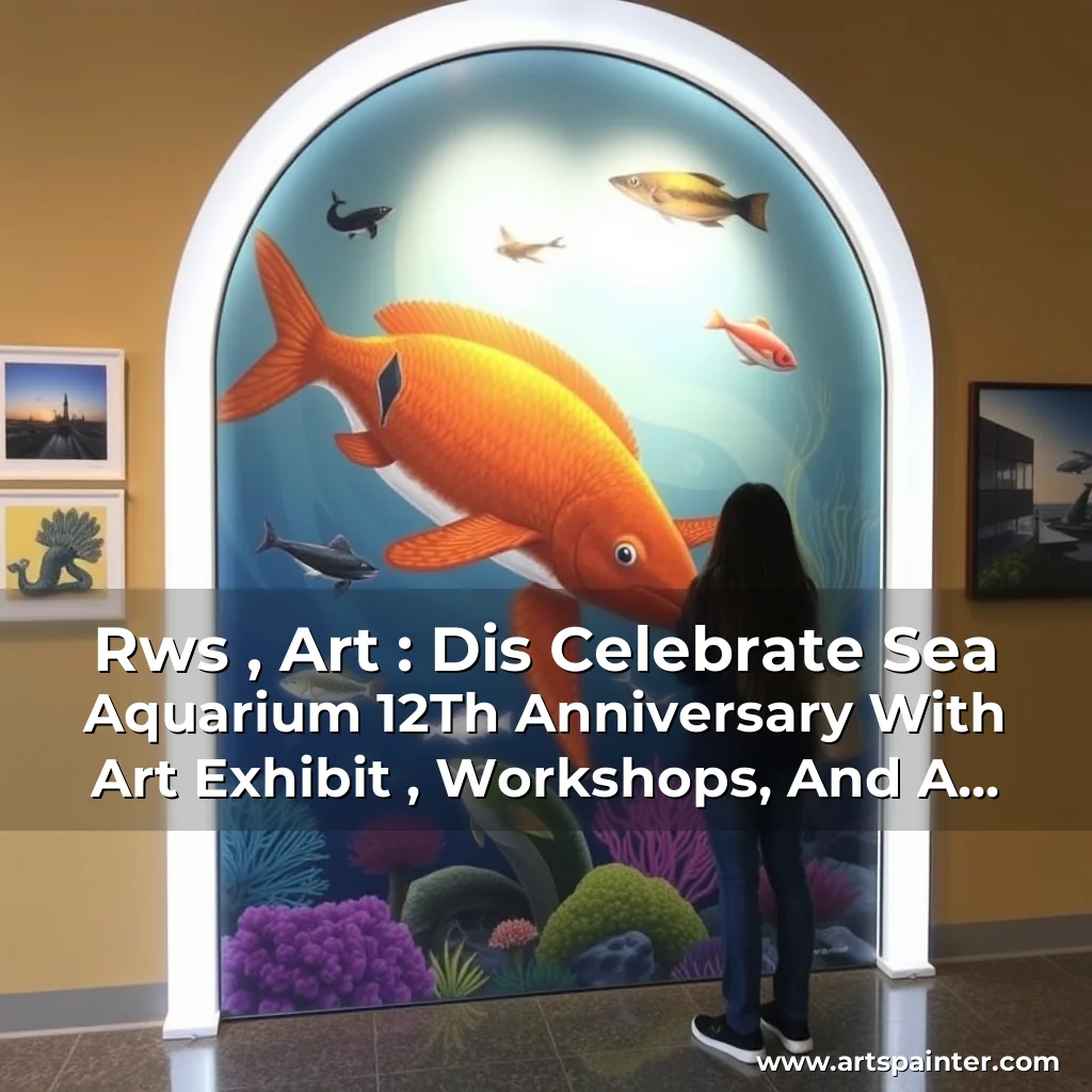 Read more about the article Rws , Art : Dis Celebrate Sea Aquarium 12Th Anniversary With Art Exhibit , Workshops, And A Special Event At The Aquarium, Featuring Local Artists And Interactive Activities For All Ages.!