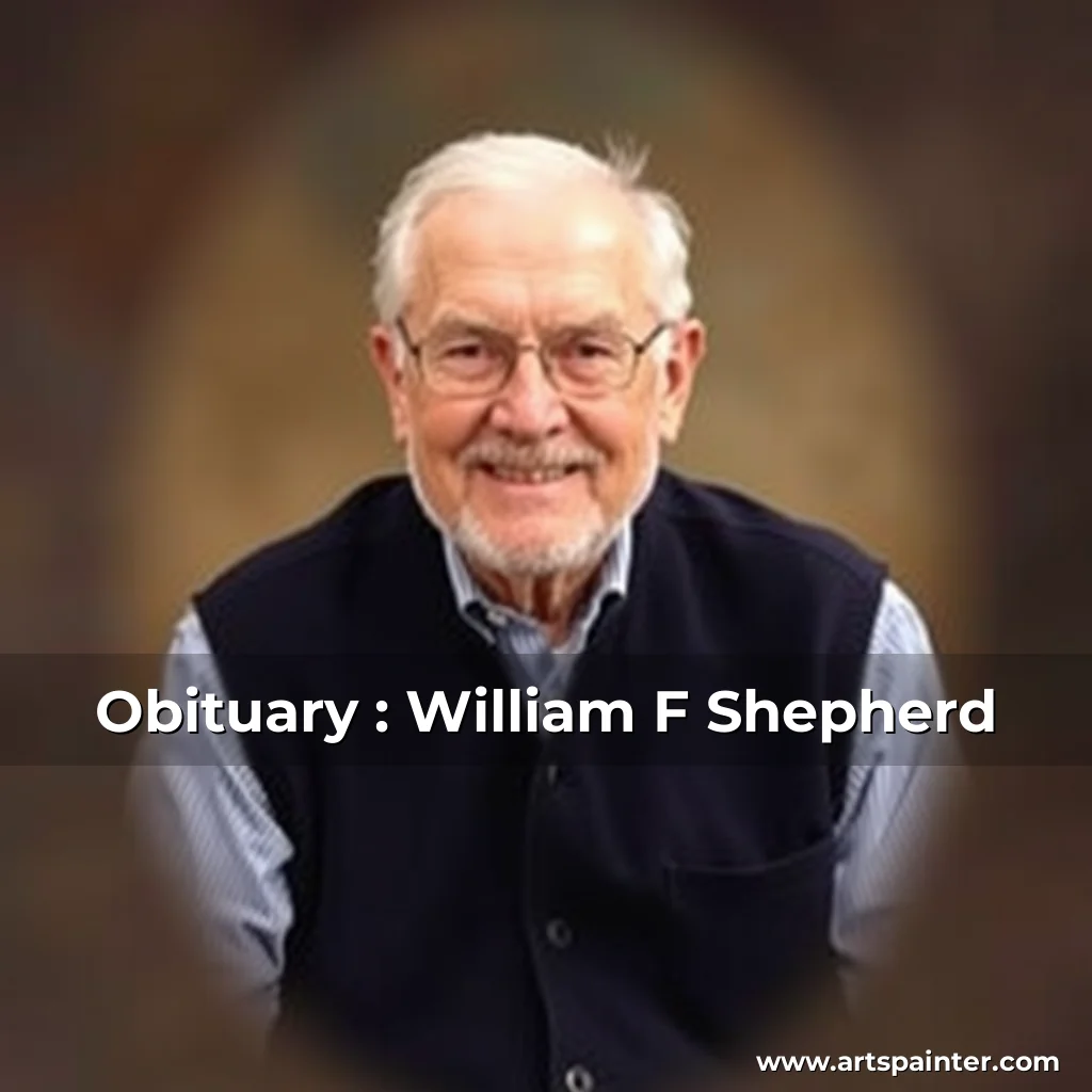 Read more about the article Obituary : William F  Shepherd