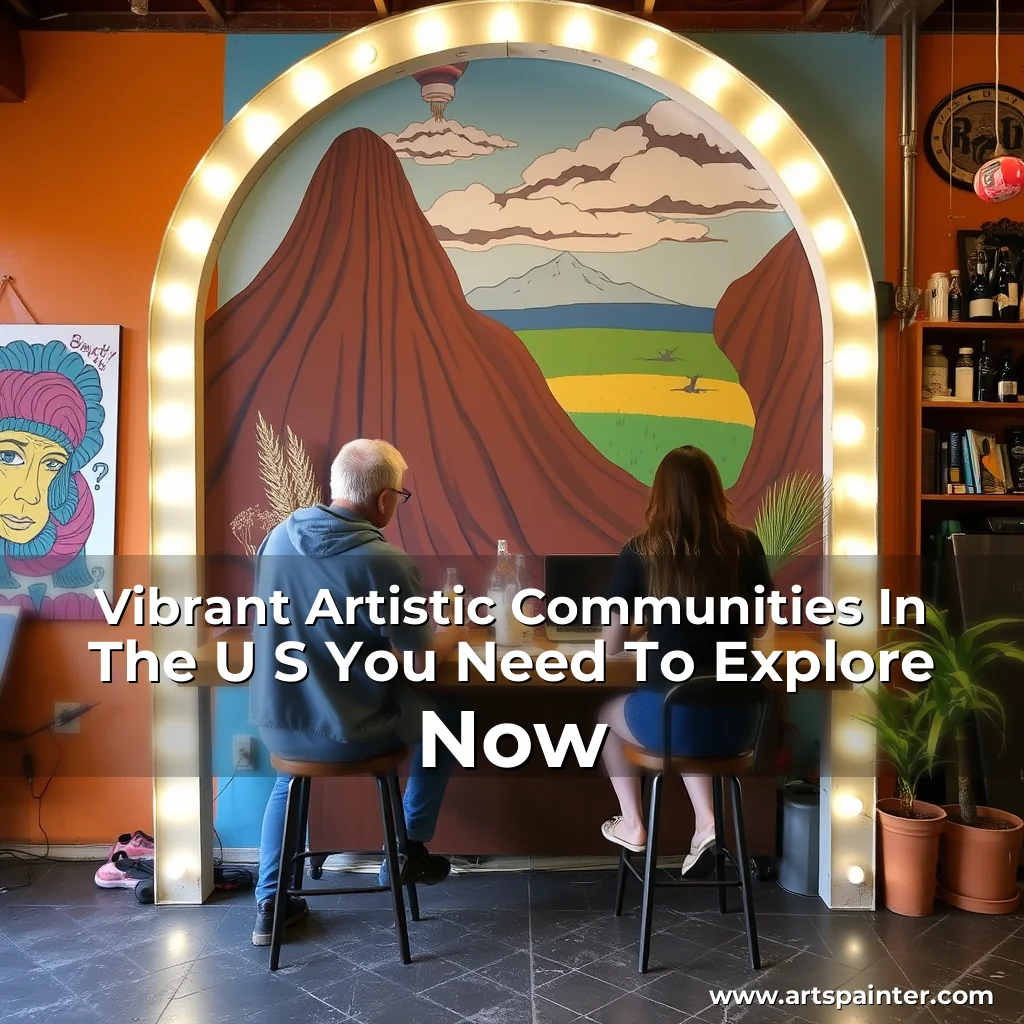 Read more about the article Vibrant Artistic Communities In The U  S  You Need To Explore Now