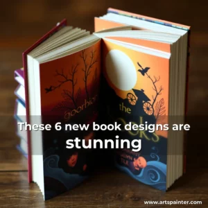 Artistic representation for These 6 new book designs are stunning