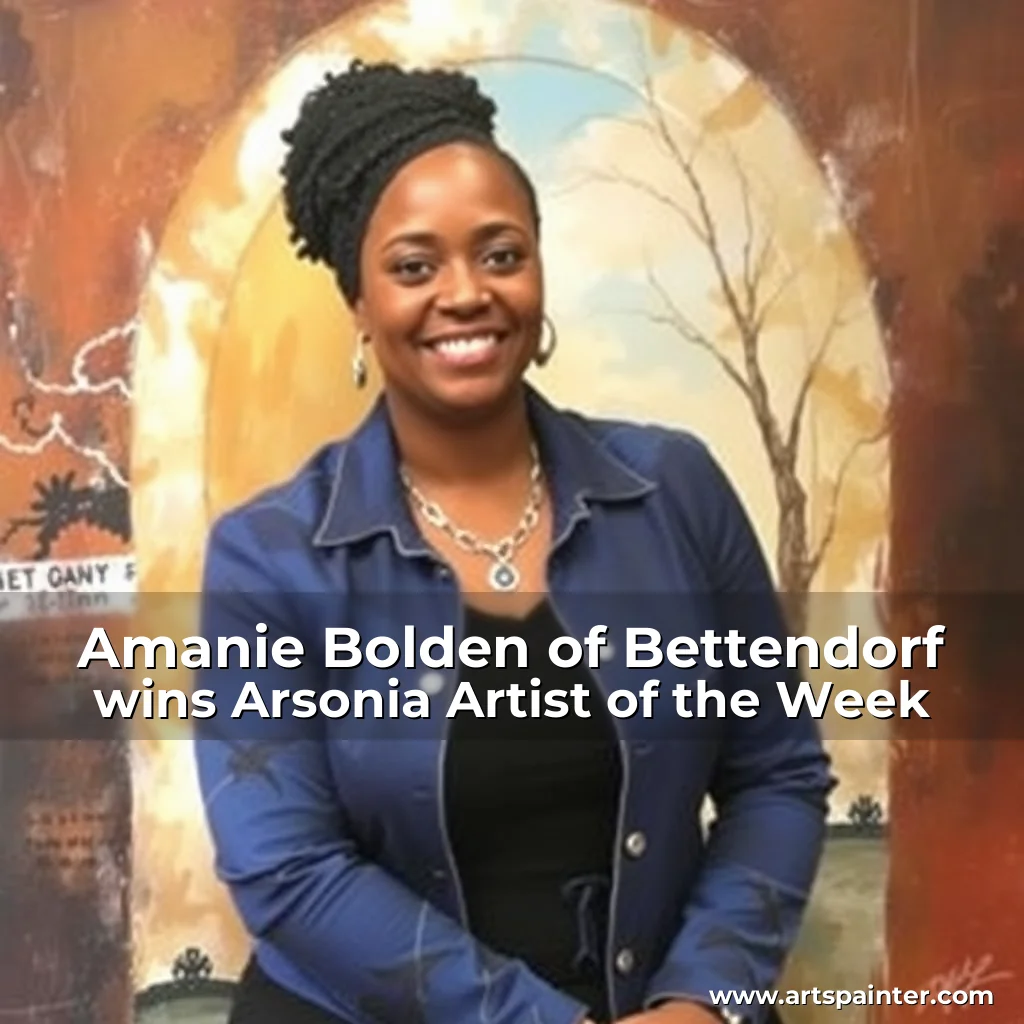 Amanie Bolden of Bettendorf wins Arsonia Artist of the Week