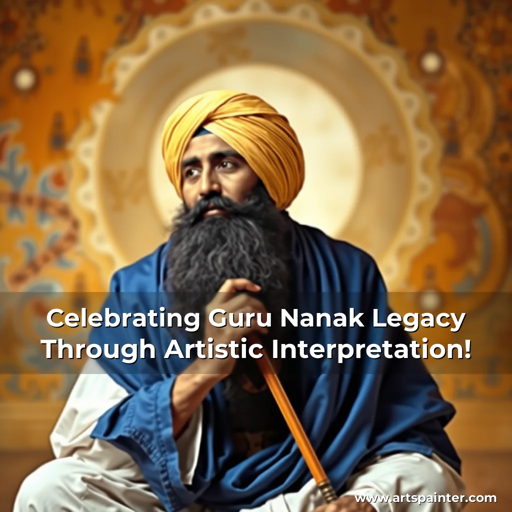 Read more about the article Celebrating Guru Nanak Legacy Through Artistic Interpretation!