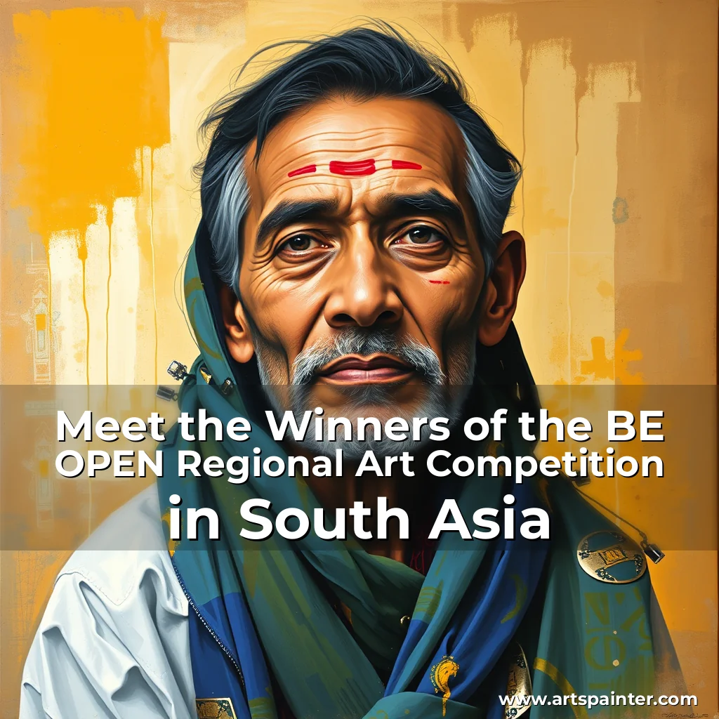 Read more about the article Meet the Winners of the BE OPEN Regional Art Competition in South Asia