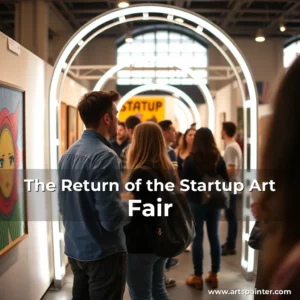 Artistic representation for The Return of the Startup Art Fair